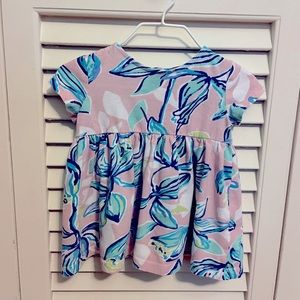 SOLD Lilly Pulitzer Chasing the Sun Baby Dress 6-12M